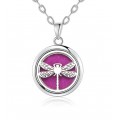 AROMATHERAPY DIFFUSER NECKLACE DRAGONFLY